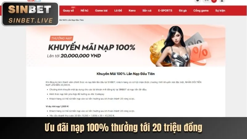 Hoàn trả hàng ngày cho mọi trò chơi